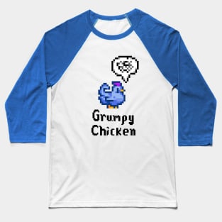 Grumpy Chicken Baseball T-Shirt